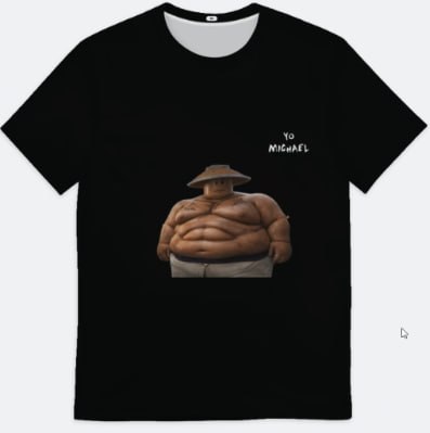 Футболка ISociety + Yo Michael